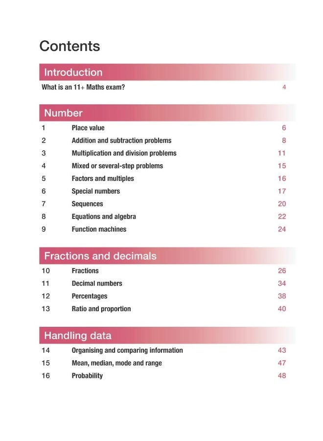 Bond 11+: Bond 11+ Maths Handbook - Image 2