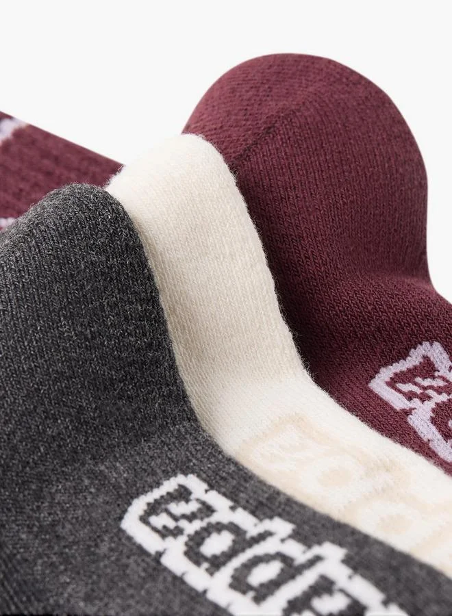 Kappa Multicolour Kappa Pack of 3 Ankle Length Socks for Women | Best Price UAE