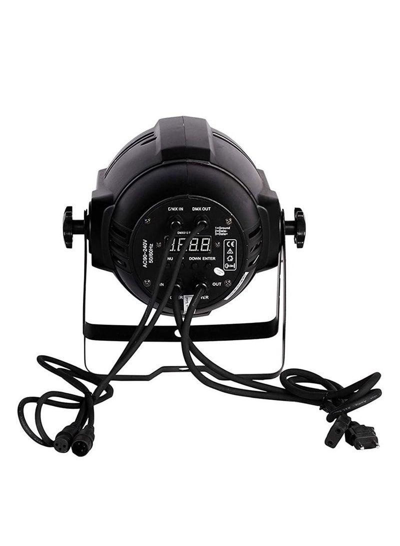 Crony TP001/2 3W*54EACH RGB Led Par Light مع كابل DMX للاستخدام في حفلات DJ Disco وإضاءة المسرح - Image 3