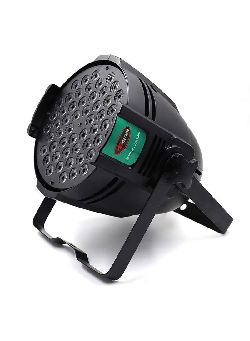 Crony TP001/2 3W*54EACH RGB Led Par Light مع كابل DMX للاستخدام في حفلات DJ Disco وإضاءة المسرح - Image 2