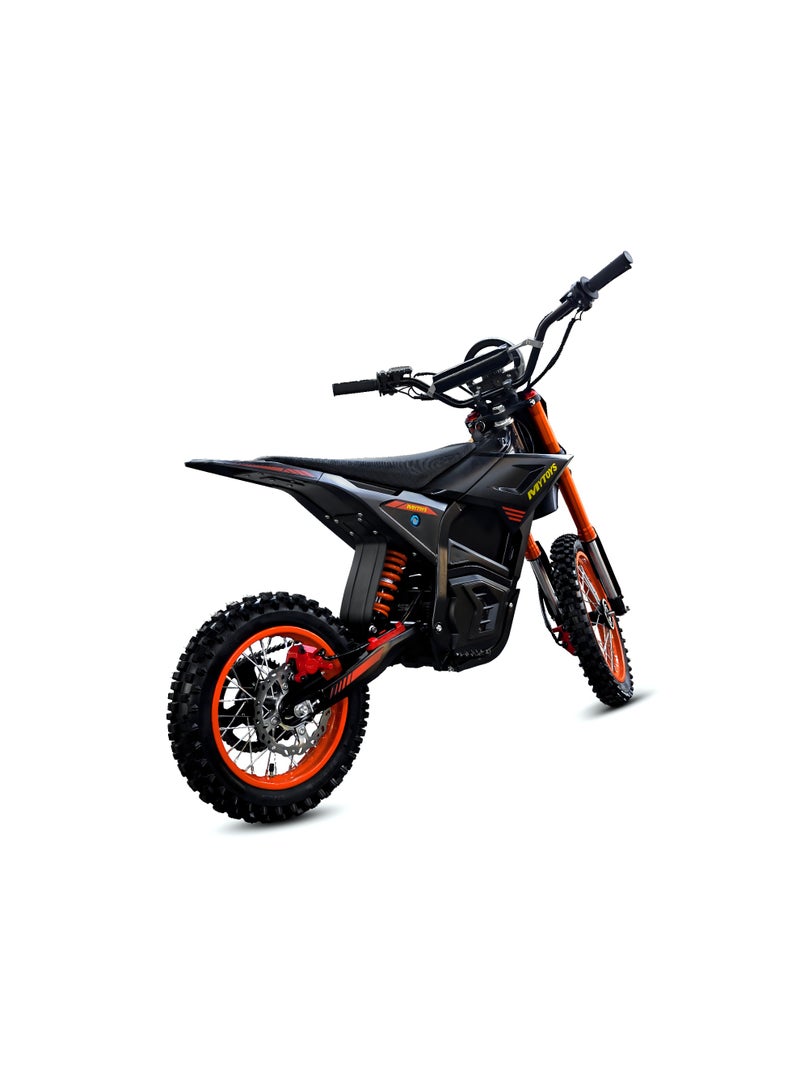 Mytoys MT840 EV Dirt Bike Scooter Off Road, Powerful 48V/21AH Battery, 2500W Motor, 3 mode speed (20-35-55) km/h, with Hydraulic Brakes and Suspension, Maximum range is 50-60 km and charging time 7-8 hours - Image 3