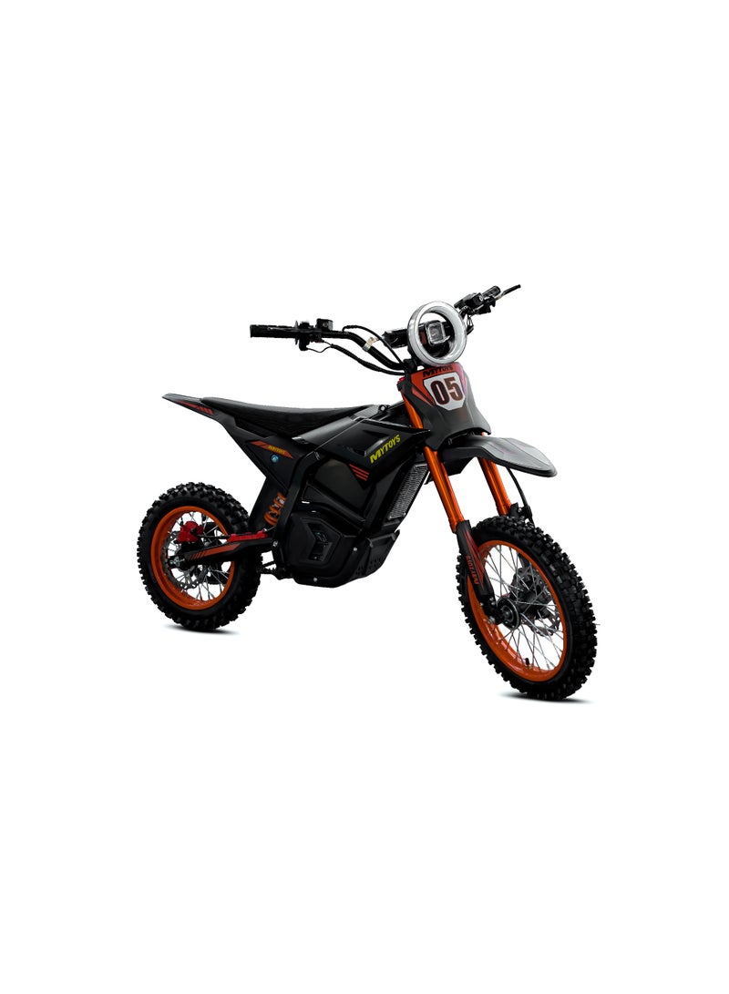Mytoys MT840 EV Dirt Bike Scooter Off Road, Powerful 48V/21AH Battery, 2500W Motor, 3 mode speed (20-35-55) km/h, with Hydraulic Brakes and Suspension, Maximum range is 50-60 km and charging time 7-8 hours - Image 5