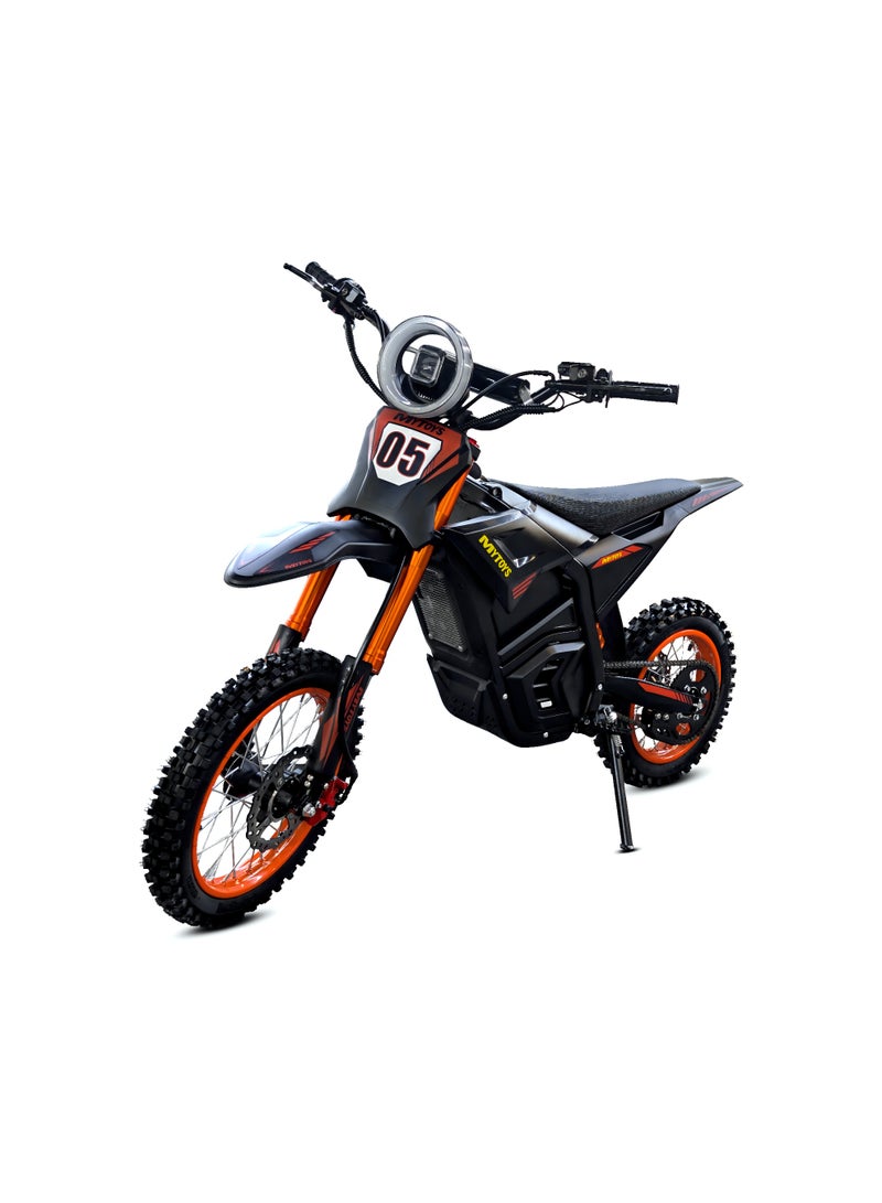 Mytoys MT840 EV Dirt Bike Scooter Off Road, Powerful 48V/21AH Battery, 2500W Motor, 3 mode speed (20-35-55) km/h, with Hydraulic Brakes and Suspension, Maximum range is 50-60 km and charging time 7-8 hours - Image 1