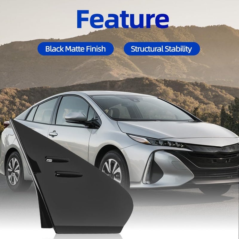 KACEPAR Side Door Rearview Triangle Trim Panel for Toyota Prius 2016-2020 - Right Side - Image 2