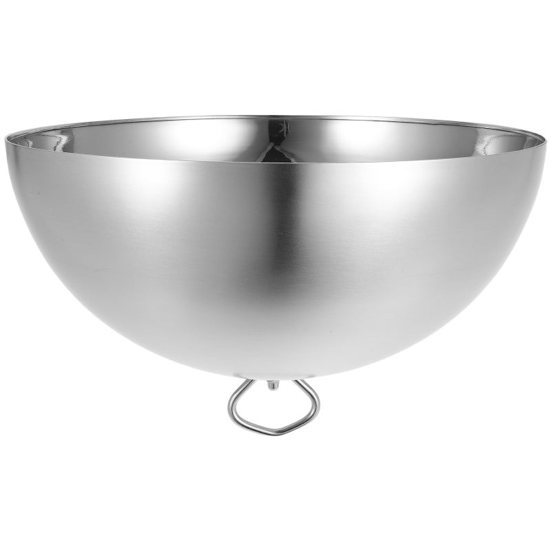 1Pc Stainless Steel Steak Cover Restaurant Food Cover Handle Food Lid - Image 4