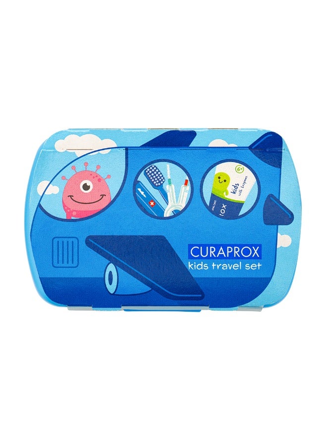 Curaprox Kids Travel Set Blue - Image 1