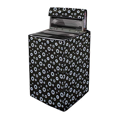 Wings Star Polyester Lg Top Load Washing Machine Cover For 6 Kg, 6.2 Kg, 6.5 Kg, 7 Kg (58 X 58 X 88 Cm) | Waterproof & Dust-Proof Top Loading Fully Automatic Washing Machine Cover For Lg, Kum52 - Image 1
