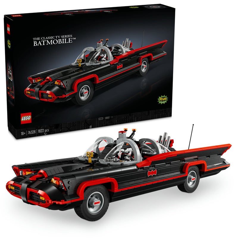 LEGO DC Batman: The Classic TV Series Batmobile Set 76328 (Age 18+, 1822 Pieces) - Image 1