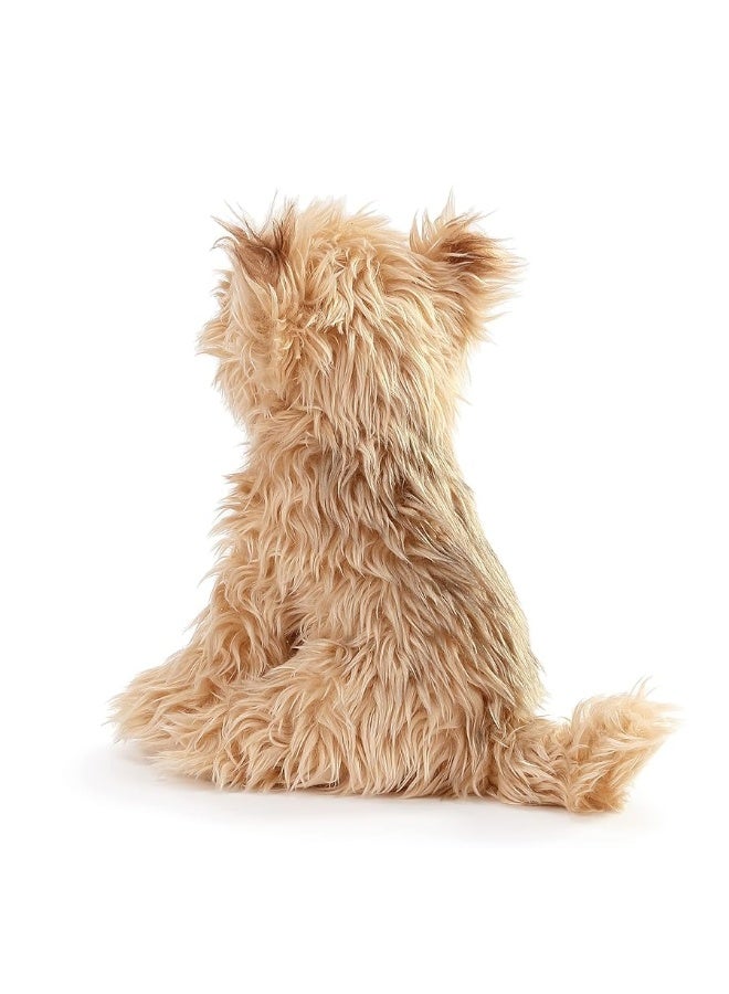 DEMDACO Chorkie Mix Rescue Breed Dog Soft Brown 10 inch Plush Fabric Stuffed Figure Toy - Image 1