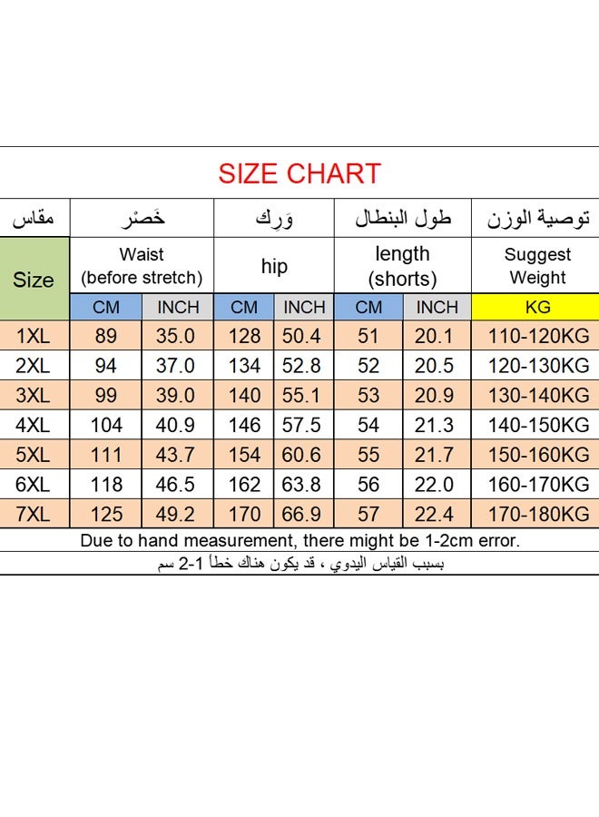 PATELIS Men Sweatpants Plus Size 5XL 6XL 7XL 110-175kg Casual Shorts Loose Elastic Waist Sport Pants Running Fitness Gym Pants  - Image 2