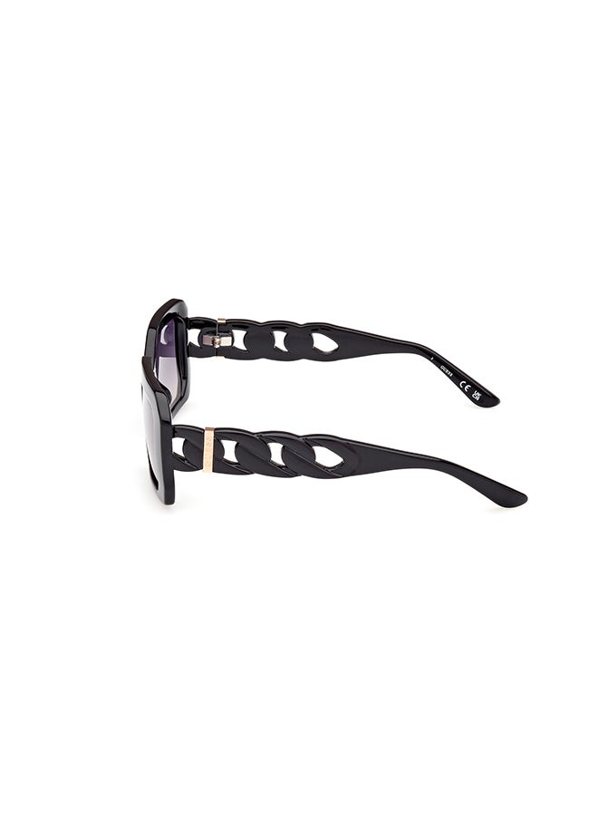 GUESS Women's UV Protection Rectangular Sunglasses - GU0011001B54 - Lens Size: 54 Mm - Image 2