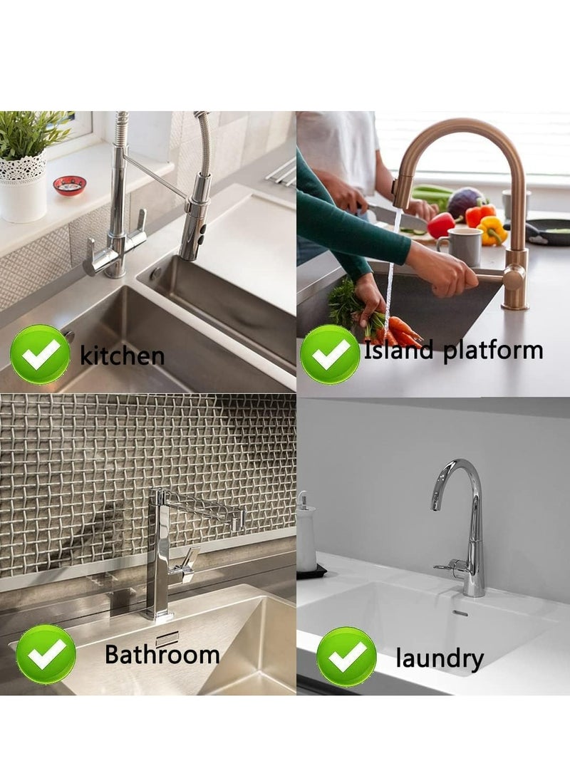 Oasisgalore 61cm Grey Silicone Sink Mat, Splash,Drip Resistant for Kitchen, Bathroom Countertops.  - Image 4