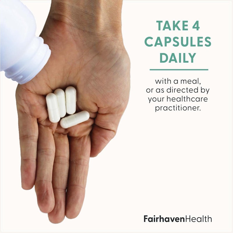 Fairhaven Health MyoInositol Supplement for Women and Men  Vitamin B8 2000mg  Vegan Inositol Powder Capsules  Gluten Dairy and Soy Free  120 Inositol Capsules - Image 4