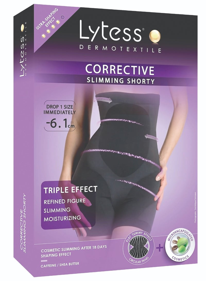 Lytess Corrective Slimming Shorty, Black, L/XL - Image 1