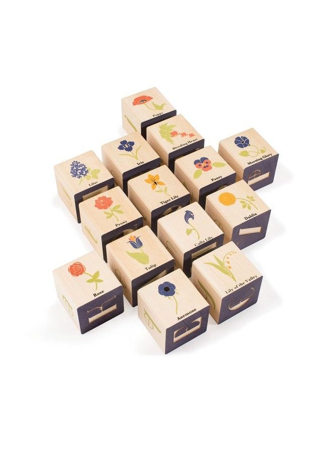 UNCLE GOOSE Flower Blocks Made In The Usa  - Image 3