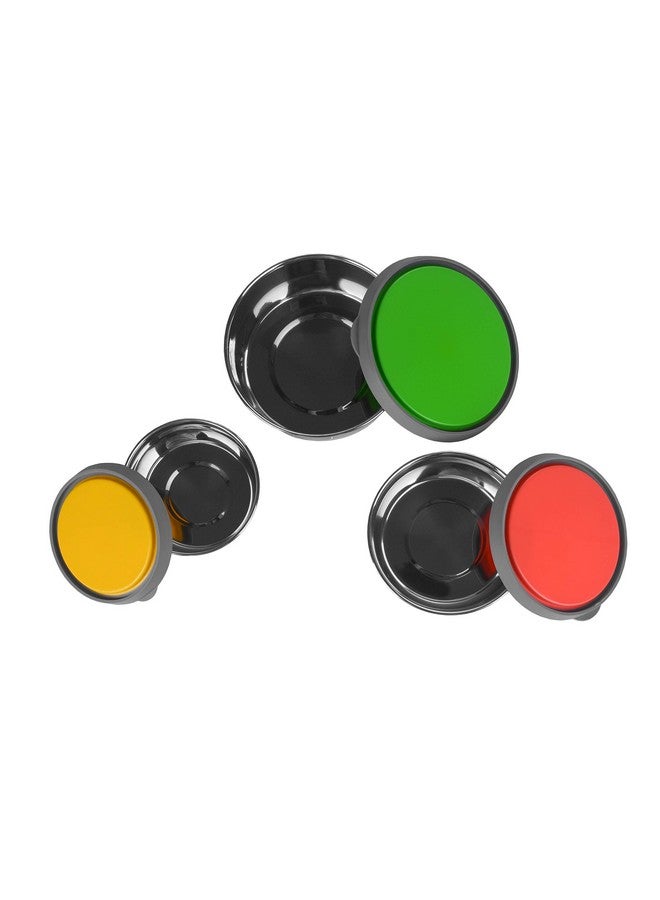 Sumeet Stainless Steel Modena Food Storage Airtight & Leak Proof Containers Set of 3 pc (400 ml; 500 ml & 800 ml), Silver - Image 5