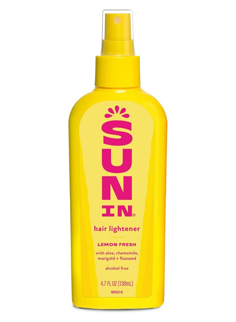 Sun In Sun In Alcohol Free Lemon Fresh Hair Lightener with The Natural Botanicals Aloe, Chamomile, Marigold and Flaxseed (138 Millilitres) - Image 1