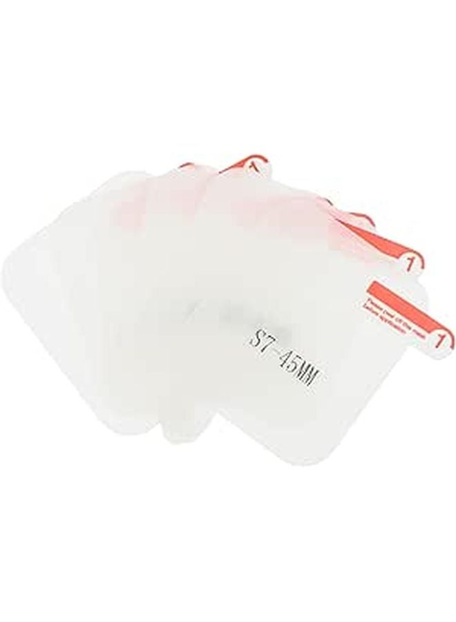 6 Pack Anti Scratch TPU Screen Protector Film For Watch Series Easy Installation HD Clear - Image 1