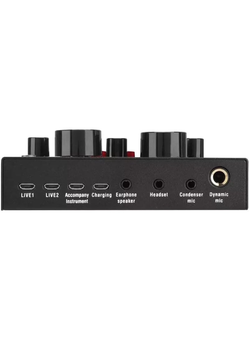 V8 Sound Card with External USB – High-Quality Recording & Streaming - Image 3