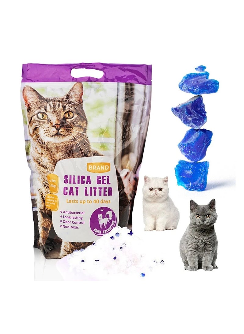 Generic Cat litter,crystal cat litter,excellent cat litter,silica gel cat litter,5L  - Image 2