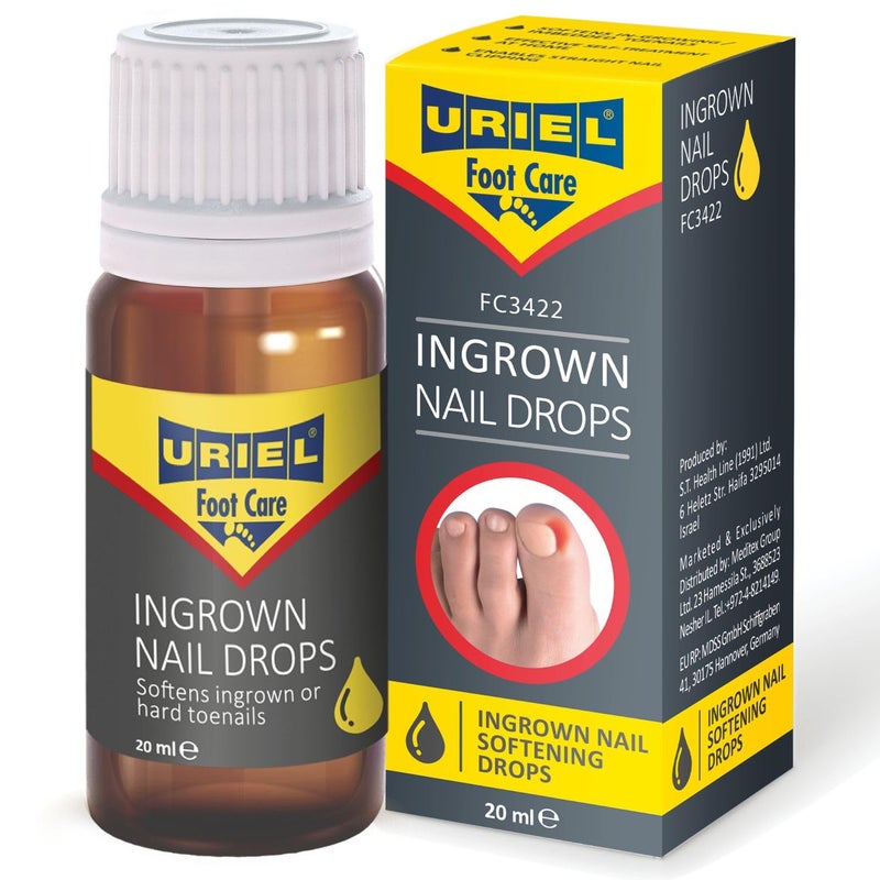 URIEL UPGRADED Ingrown Toenail Treatment Ingrown Toenail Removal Kit Ingrown Toenail Corrector Ingrown Nail Kit Ingrown Toenail Tool 20ml