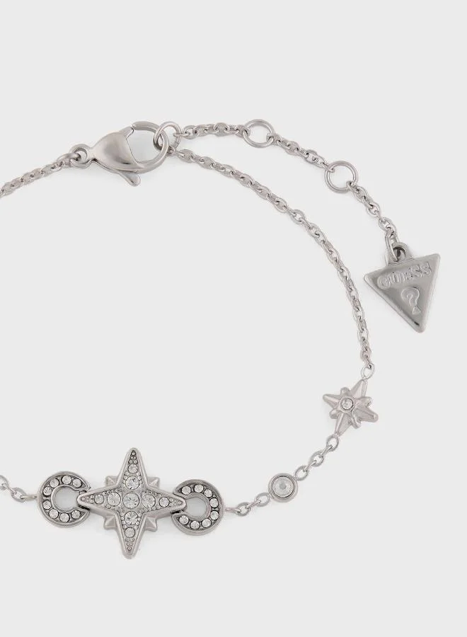 Guess Crystals Detail Single Bracelet