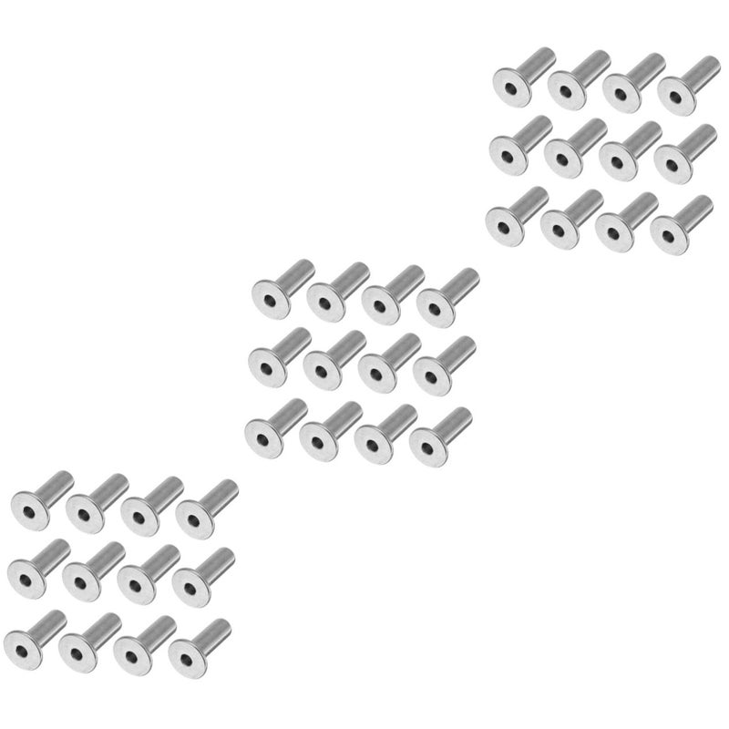 Gadpiparty 60pcs Cable Railing Sleeves Durable Wire Rope Protectors for Deck and Stair Railing Projects Weatherproof Design for Indoor Outdoor Use - Image 1