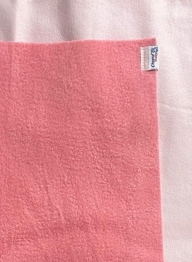 cheesebaby - Baby Drysheet Bed Protector (L -140cm x 100 cm, Salmon Rose) - Image 4