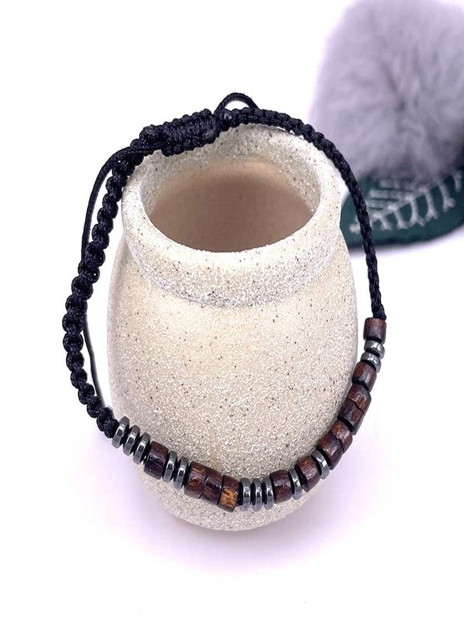 Kefley To My Son Morse Code Bracelet for Birthday Christmas Gift for Son Inspirational Gifts from Mom Dad I Love You Gift for Son Hematite Beaded Bracelets for Boys from Parents - Image 4