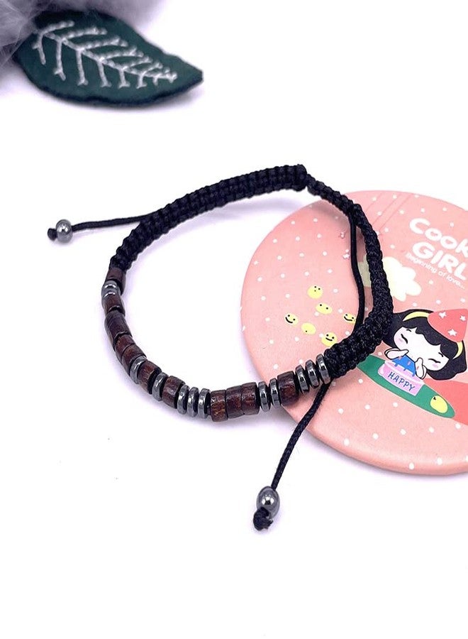 Kefley To My Son Morse Code Bracelet for Birthday Christmas Gift for Son Inspirational Gifts from Mom Dad I Love You Gift for Son Hematite Beaded Bracelets for Boys from Parents - Image 3