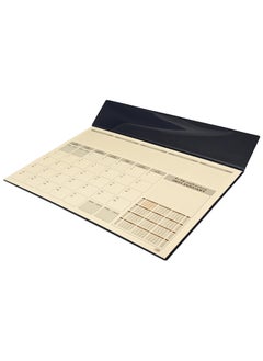 FIS FIS Year Planner 2025 (Arabic/English) with PVC Desk Blotter and Italian PU Flap, Black - FSDKPAE25BK  - Image 2