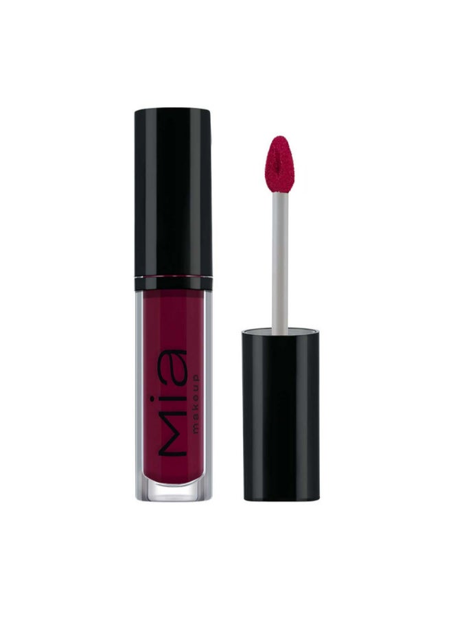 Mia Makeup DRESS ME MATTE LIQUID LIP DARK AUBERGINE - Image 1