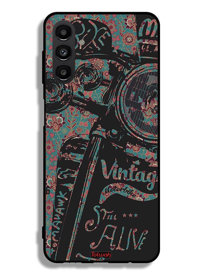 Tolwak Samsung Galaxy A13 5G Protective Case Cover Vintage Motorbike - Image 1