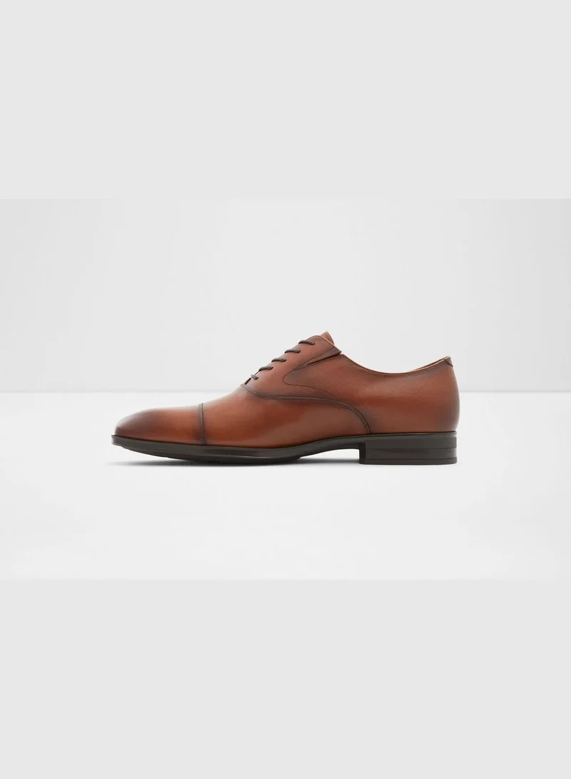 ALDO Flat Heels Lace up Miraylle Cognac