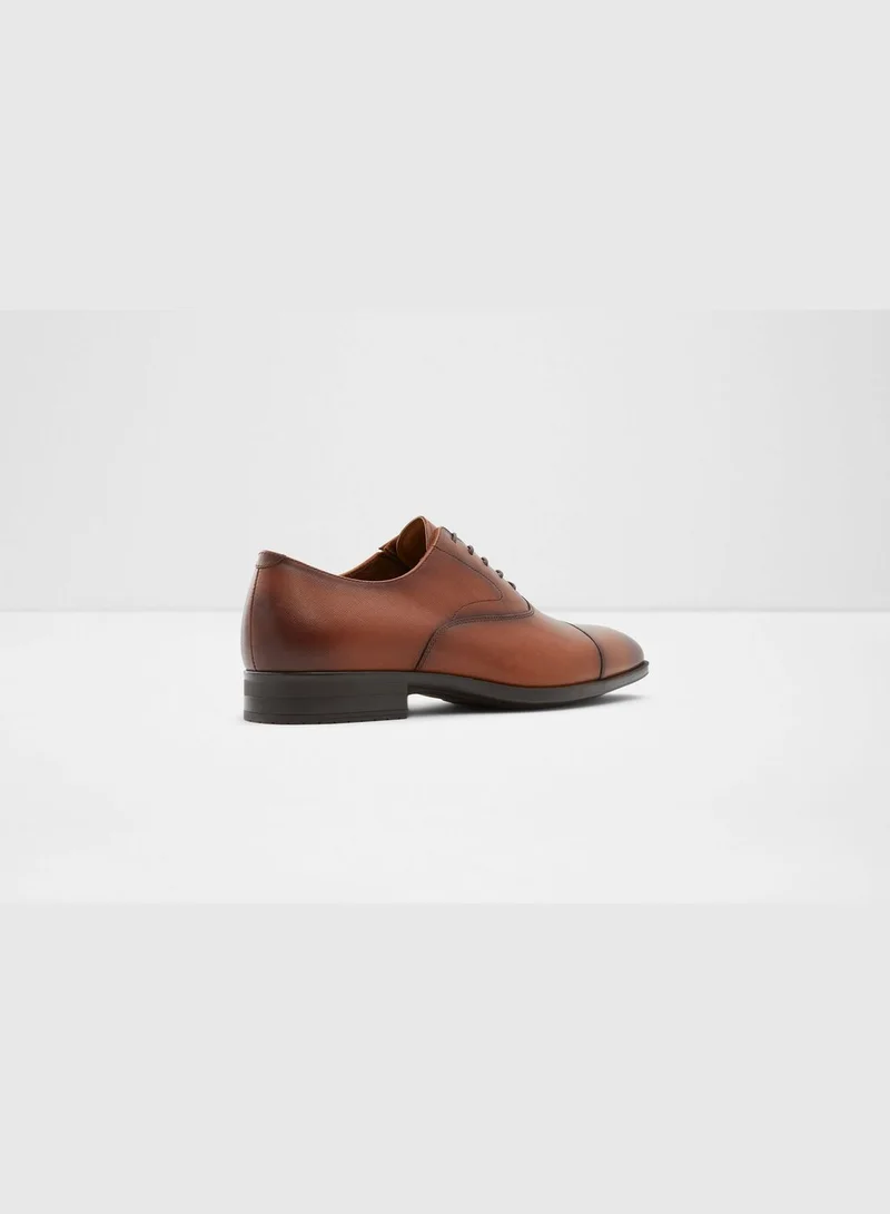 ALDO Flat Heels Lace up Miraylle Cognac