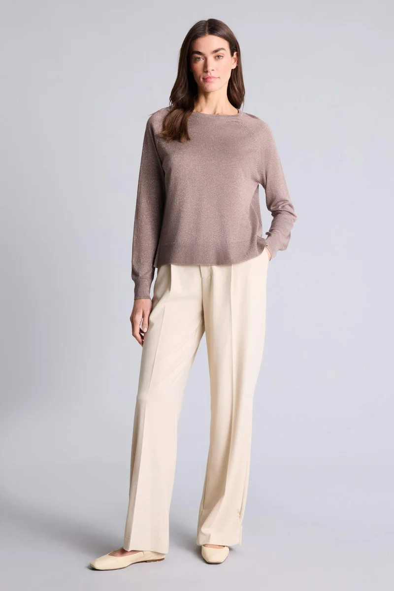 ديفاكتو Regular Fit Crew Neck Pullover