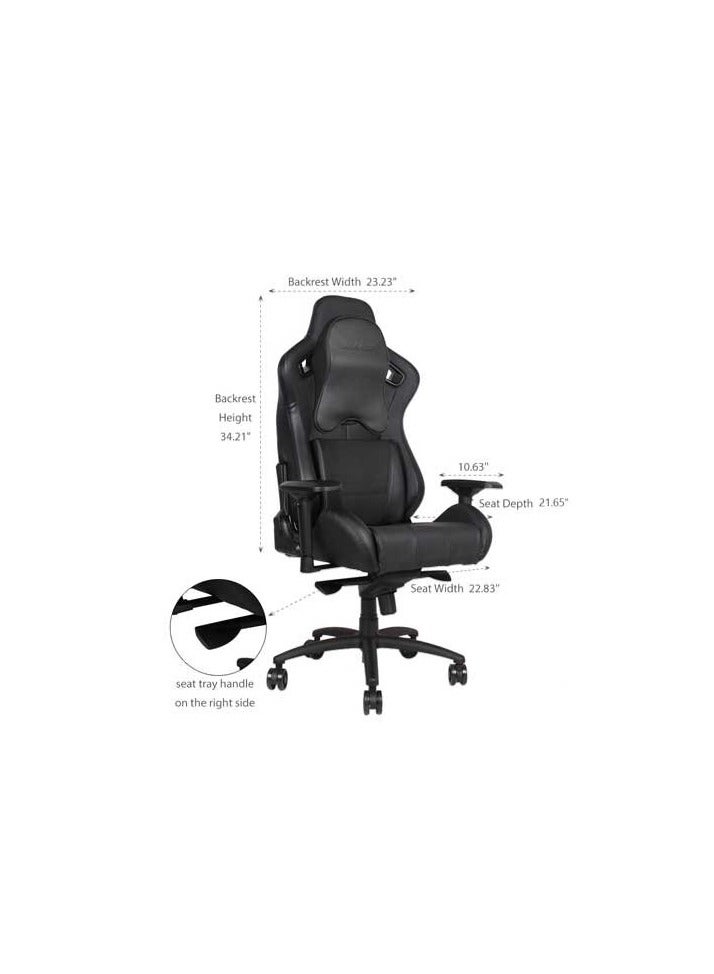 أندا سيت Anda Seat Dark Knight Series High-Back Ergonomic Gaming Chair - Black | AD12XL-DARK-B-PV/C-B01 - Image 5