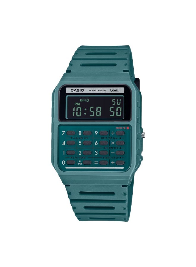 Casio Vintage Digital CA-53WB-3BDF Green Dial Unisex Watch - Image 1