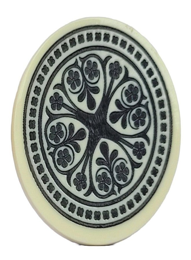 NHD Professional Carrom Striker PROAN790 - Made of Original Pool Ball (White) - Image 1