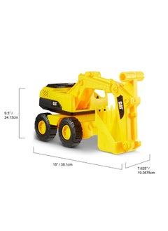 Gazillion Cat Construction 15 Excavator Supersized Kids Outdoor Toy Real Working Parts & Articulated Parts Ideal Toys For 3 Year Old Boys Cat Construction Toys  - Image 2