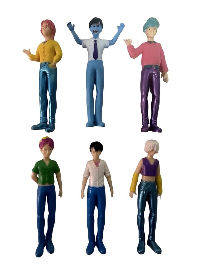 كيبوب مجموعة من 24 قطع من مجسمات شخصيات كيبوب صائدي الشياطين لديكور المنزل والمكتب لمحبي الصيادين - Image 2