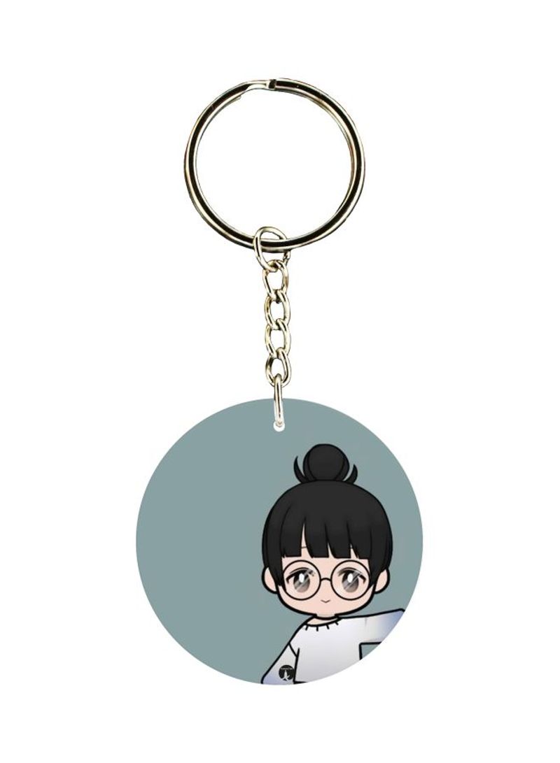 RKN Anime Printed Double-Sided Keychain