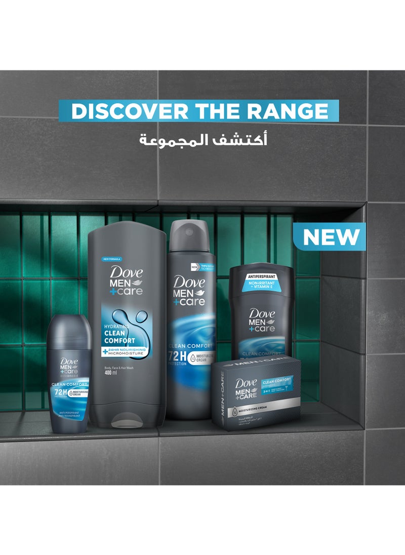 DOVE MEN - 3 In 1 Hydrating Cleanser - Image 1