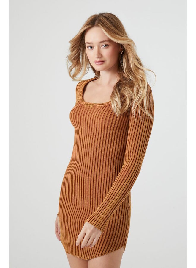 FOREVER 21 Bodycon Sweater Mini Dress - Image 3