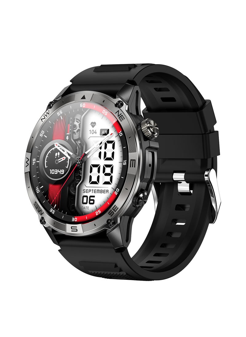 1.43'' Smart watch with AMOLED screen, GPS motion trajectory, Bluetooth Call, Altitude, Compass, Air Pressure, Multidimensional HealthManagement, IP68 Waterproof - pzsku/Z78CFD1A99EB8AA23C331Z/45/_/1721723470/01a0eb7b-00f7-45c6-a011-bb7f90af7a85