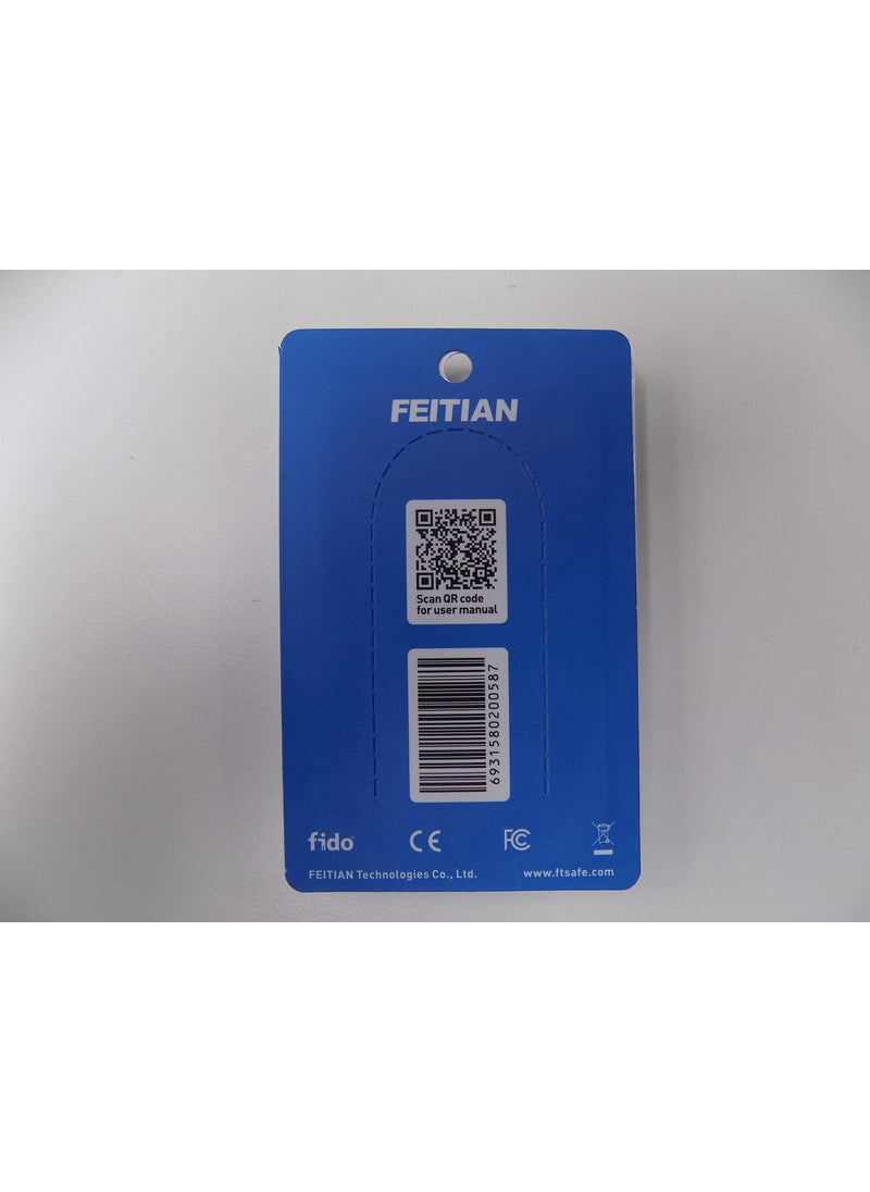 Feitian FEITIAN ePass K40 USB Security Key - Two Factor Authenticator - USB-C with NFC, FIDO U2F + FIDO2 - Help Prevent Account Takeovers with Multi-Factor Authentication  - Image 5
