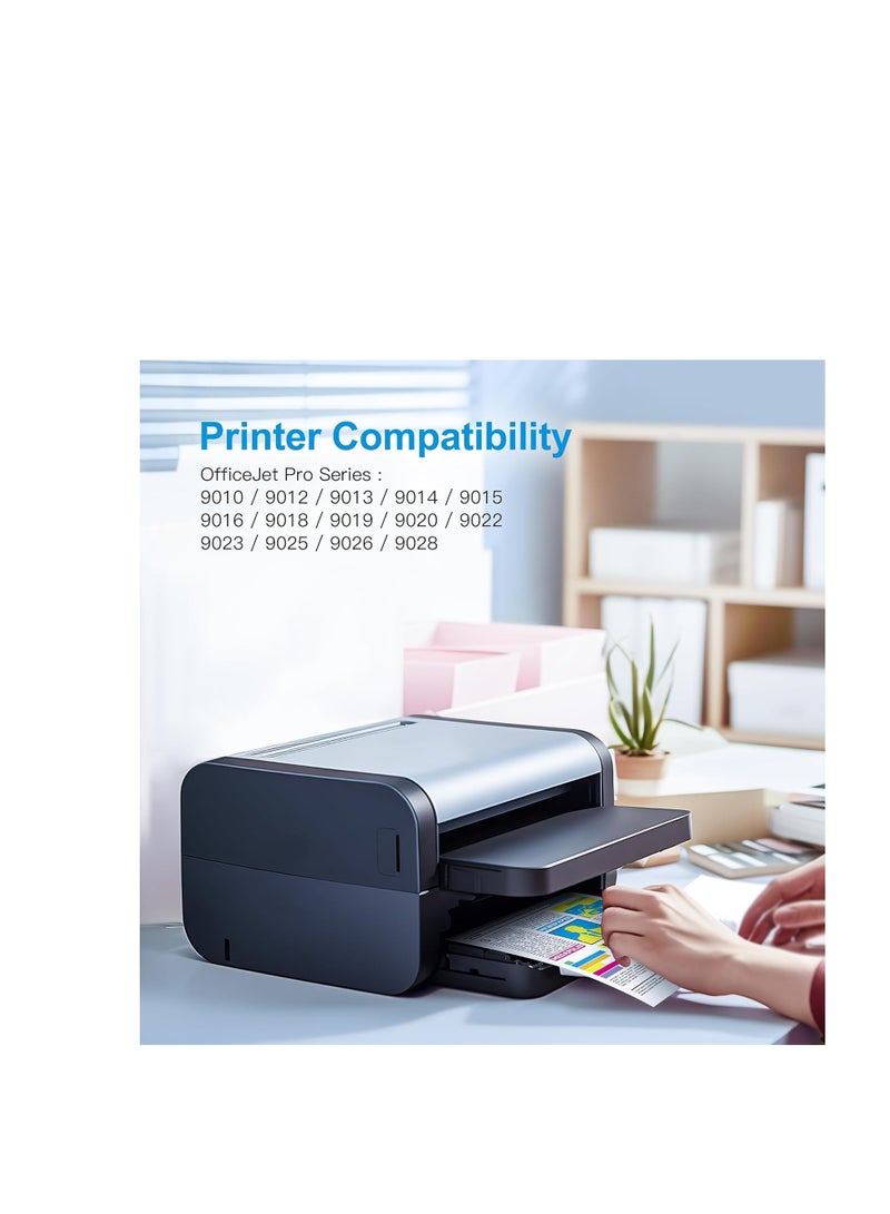 Terabyte 963XL Black Compatible Ink Cartridge Replacement for HP963 963XL Black for HP Officejet Pro 9010 9020 9012 9022 9014 9015 9016 9018 9019 - Image 2