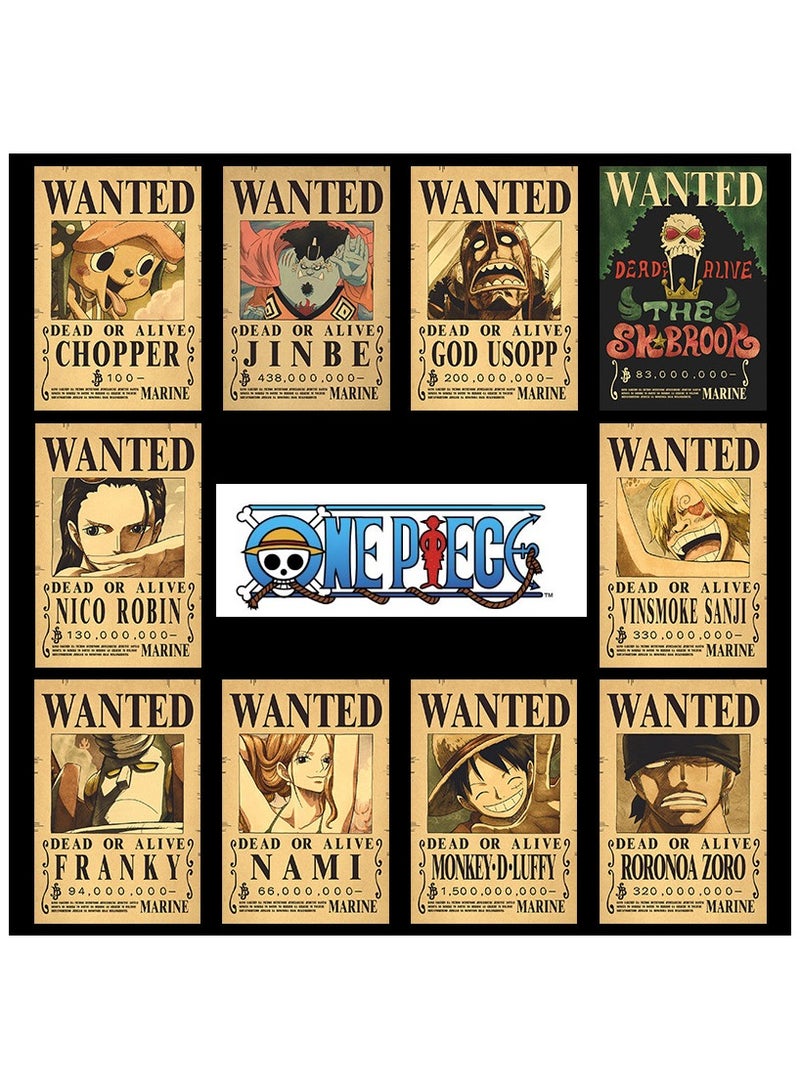 ملصق جداري مكون من 10 قطع من قطعة واحدة - Image 1