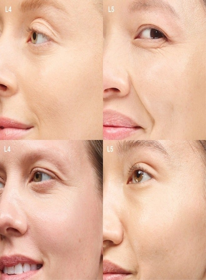 Glossier Stretch Balm Concealer - Dewy Buildable Coverage , Light 5 - yellow base tone 4.8g - Image 4