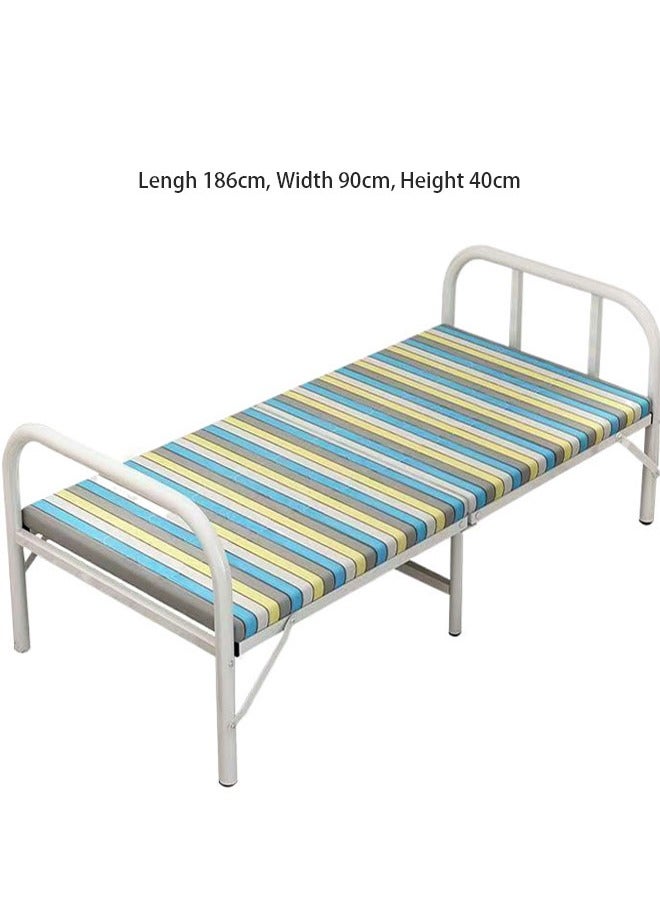 NKX Foldable Latex Mattress Bed with Storage and Wheels Size 80*190*28 Cm  - Image 5